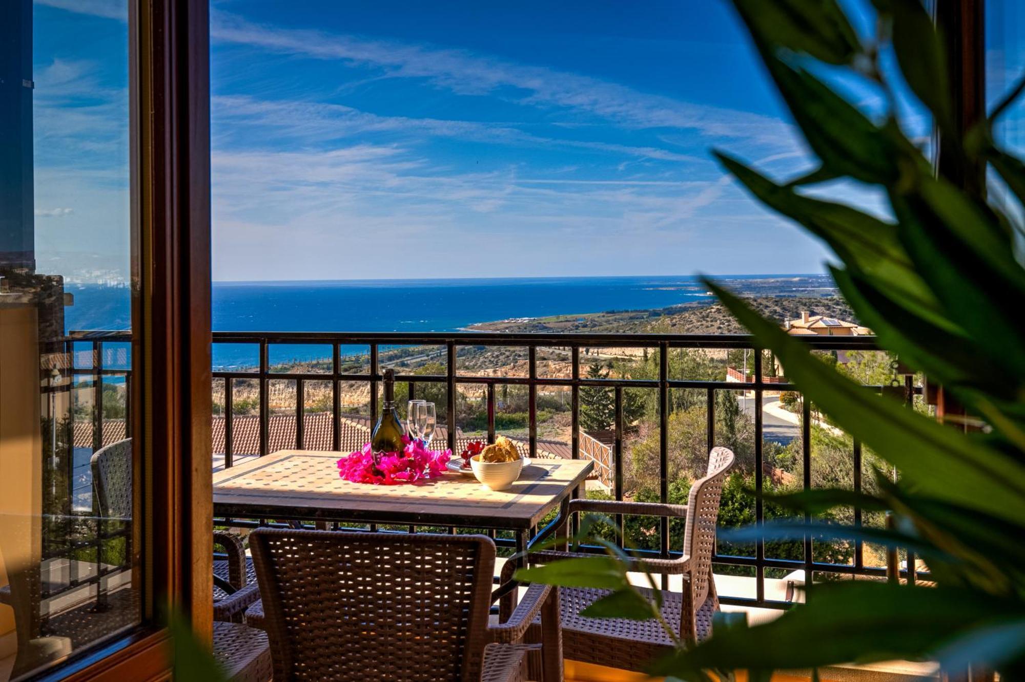 1 Bedroom Apartment Pyrgos With Beautiful Sea And Sunset Views, Aphrodite Hills Resort Kuklia Zewnętrze zdjęcie