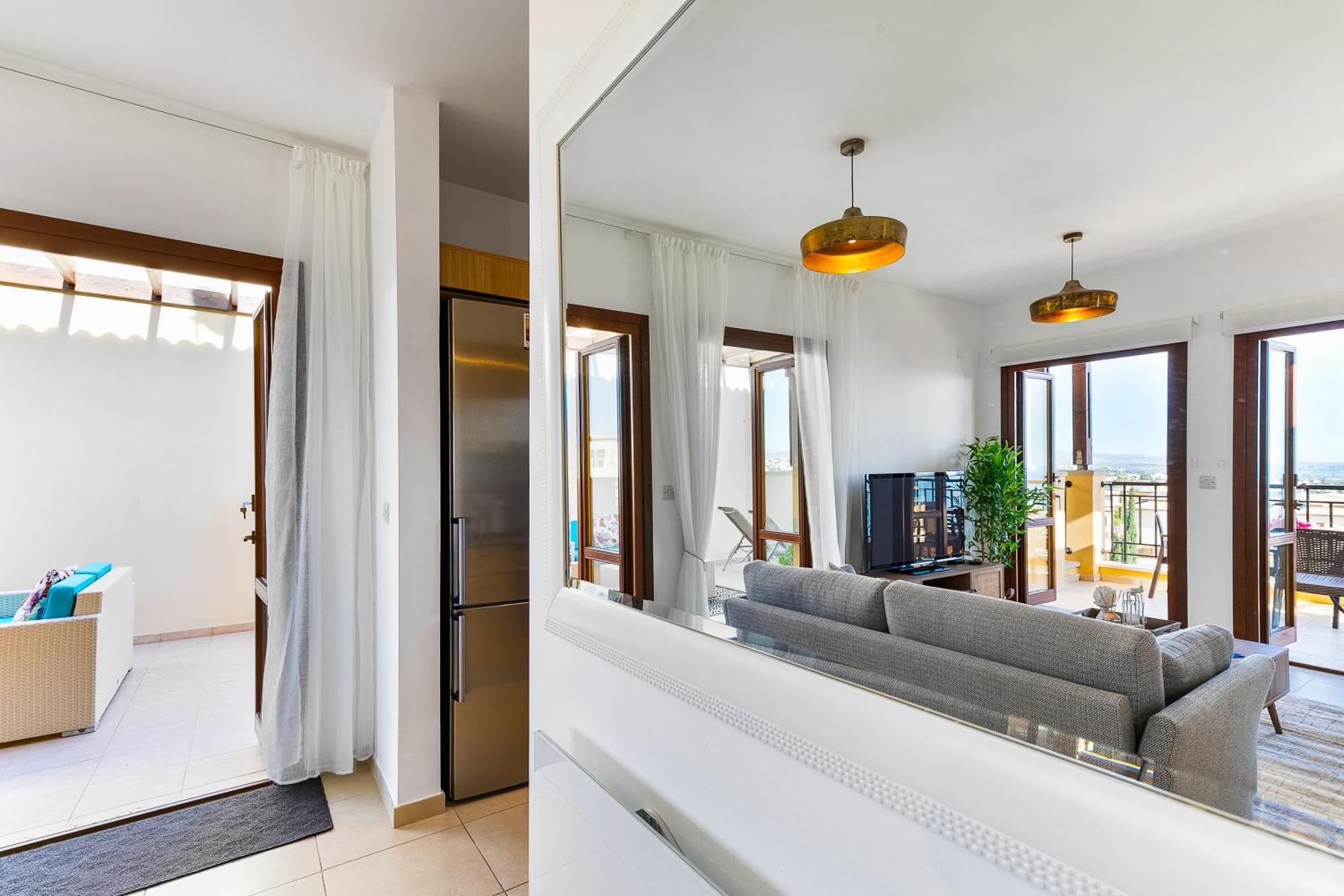 1 Bedroom Apartment Pyrgos With Beautiful Sea And Sunset Views, Aphrodite Hills Resort Kuklia Zewnętrze zdjęcie